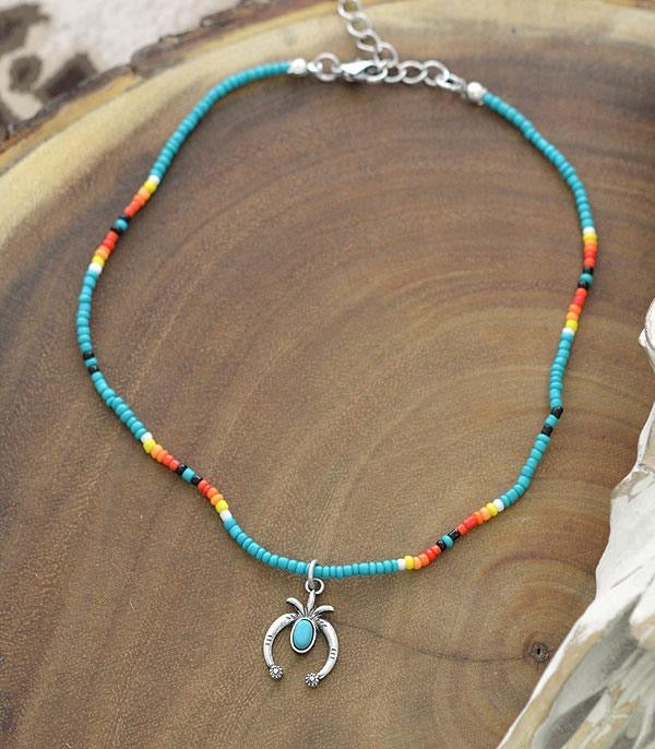 Squash Pendant Aztec Beaded
Choker / Necklace