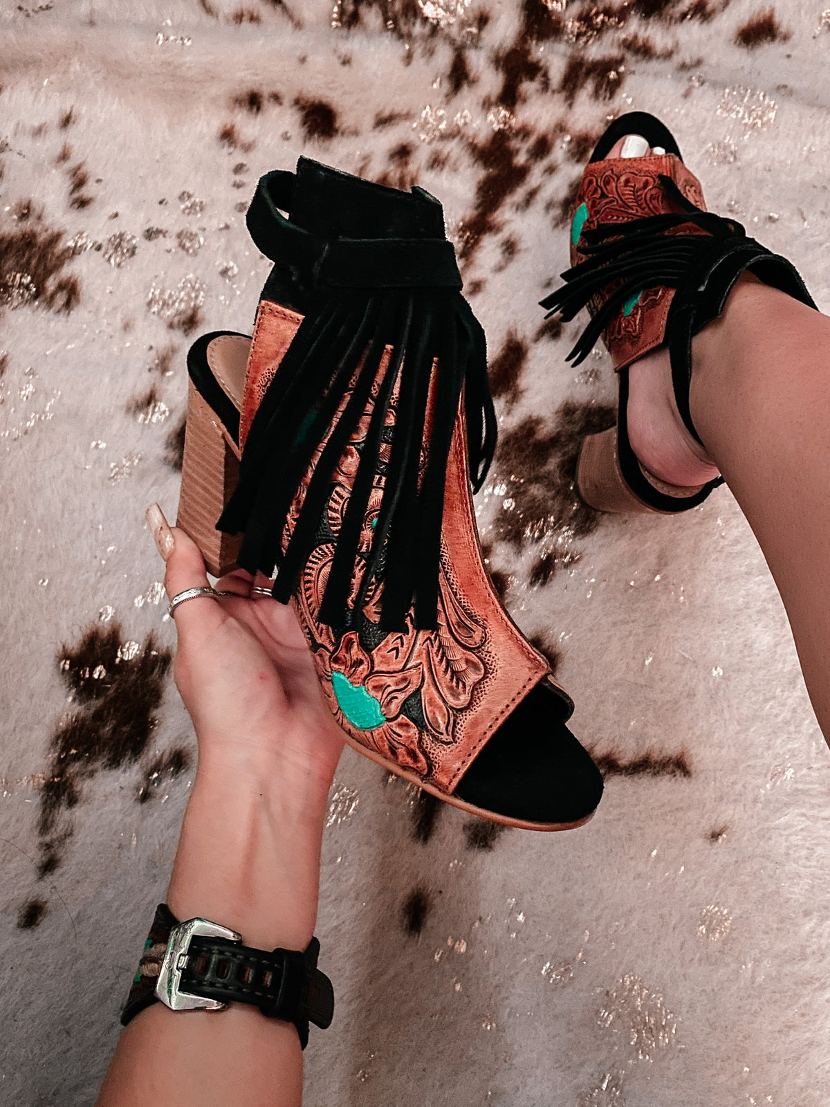 Highlander Block Heel