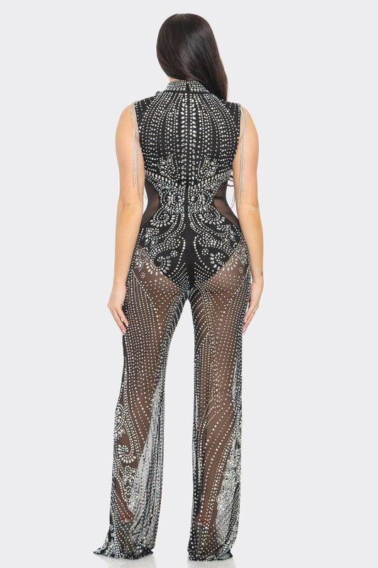 Actin’ Up - Black Jumpsuit