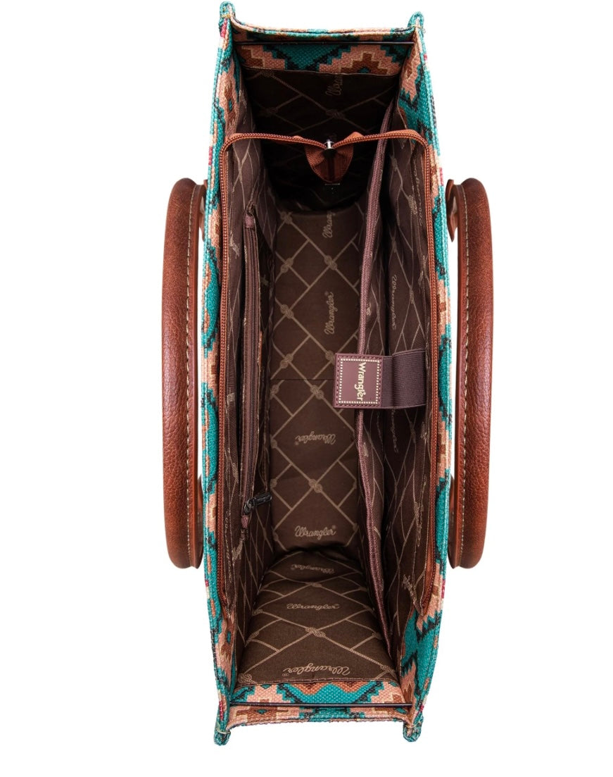 Turquoise Large Tote