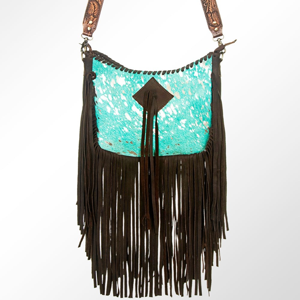 Lee - Cowhide Leather Crossbody