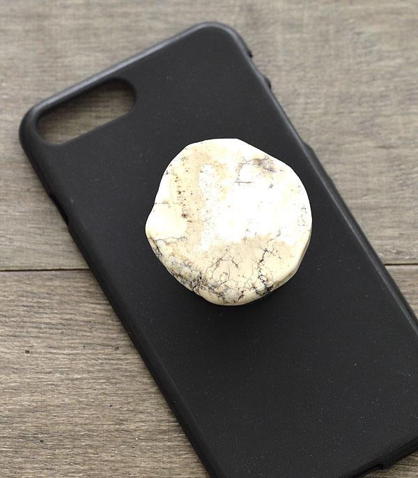 Ivory Rock Phone Grip