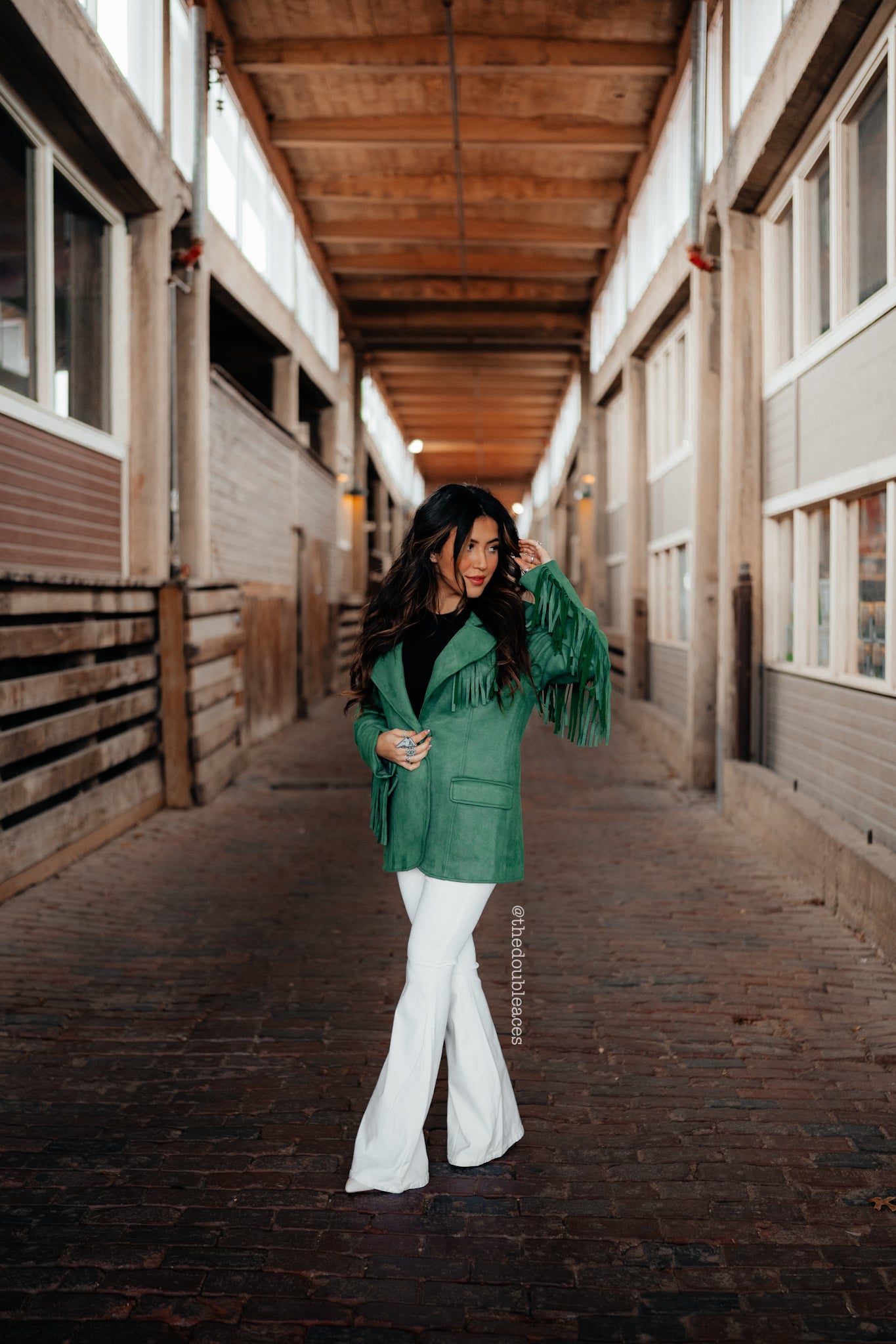 Lucky Charm Fringe Blazer