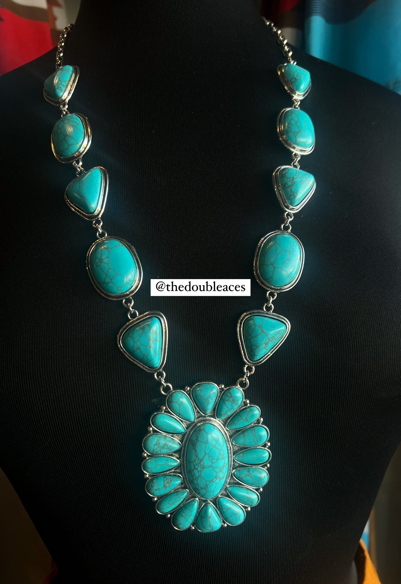 Lizzie Turquoise Necklace