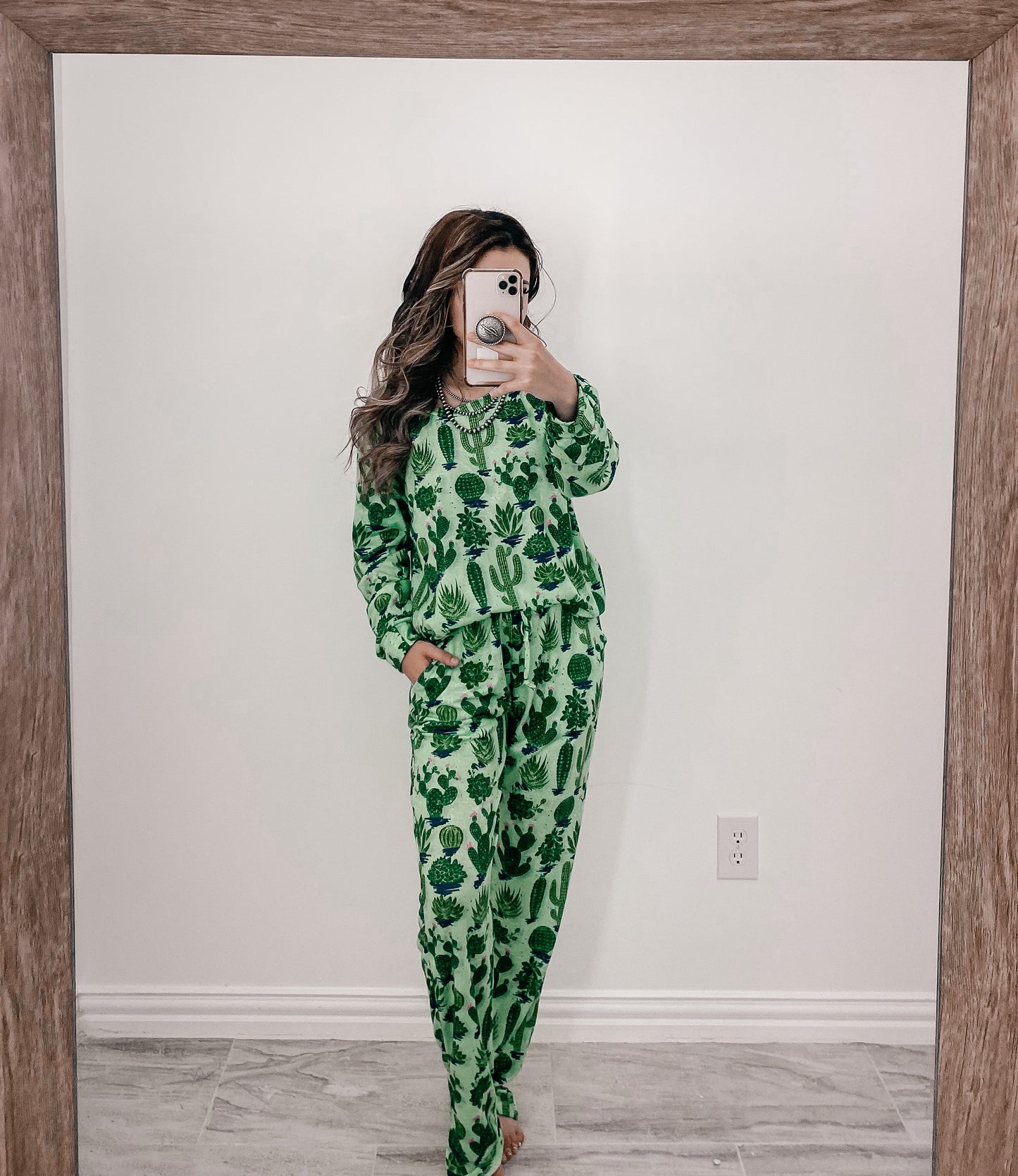 Cactus Lounge Set/ PJ Set